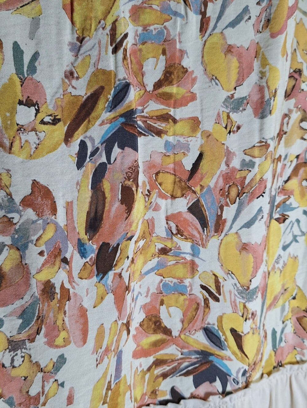 POL Floral Cream Blouse NWOT - Picture 7 of 7